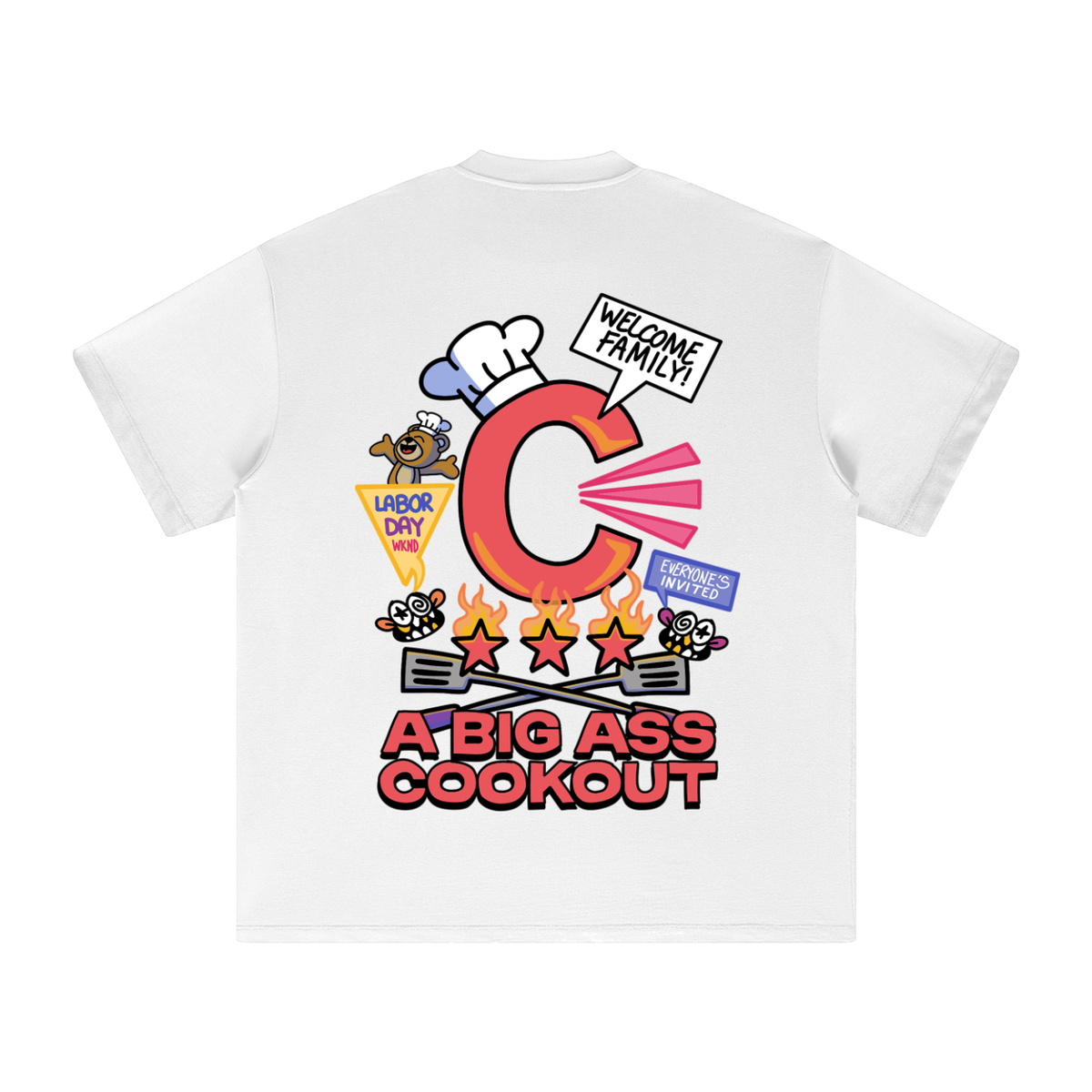 Chef C Tee - White
