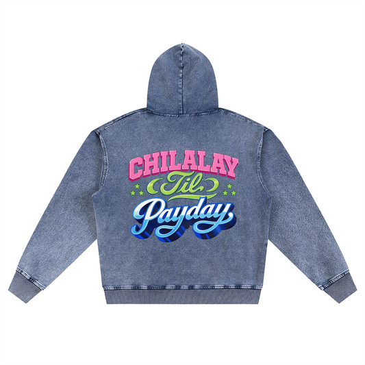 Retro Hoodie - Blue