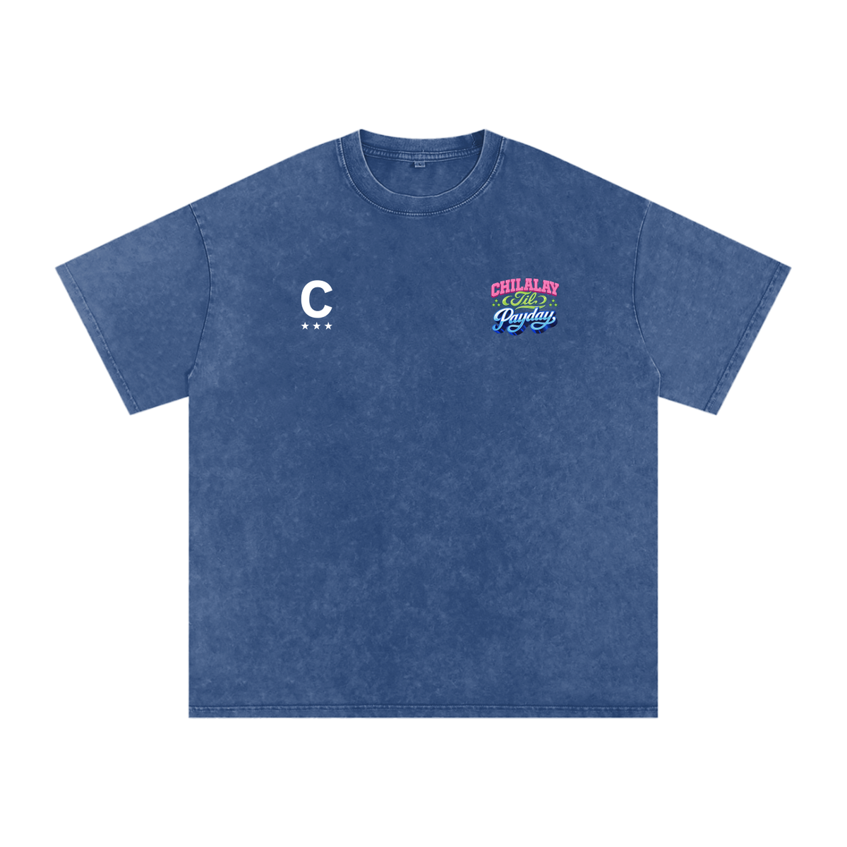 Retro Tee - Blue