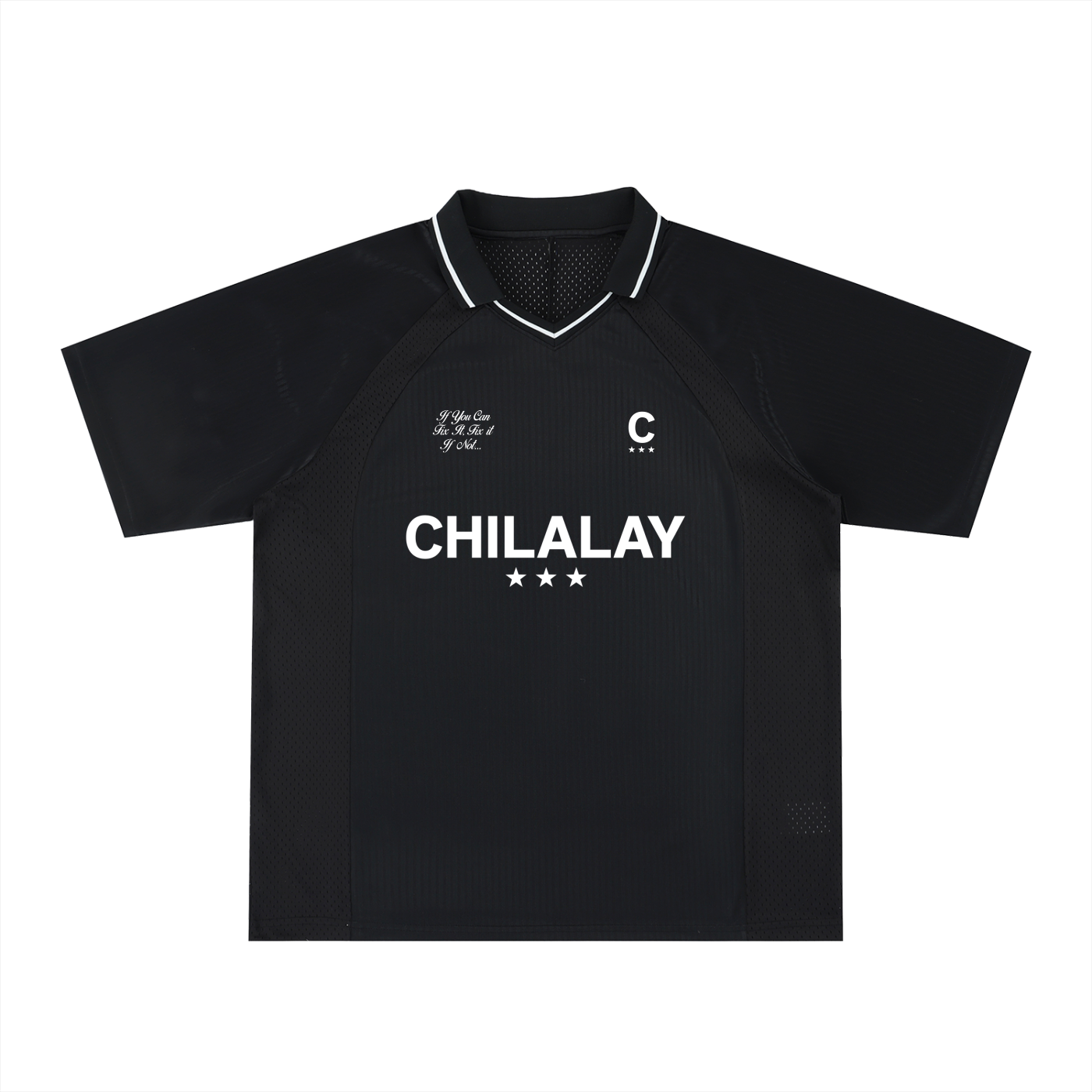 Chilalay Til Payday Soccer Jersey - Black