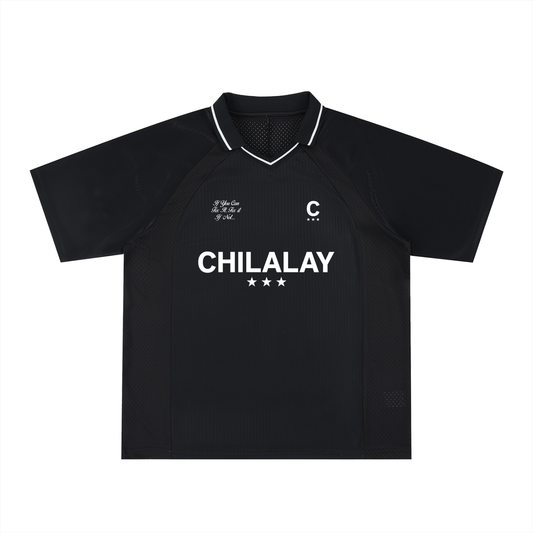 Chilalay Til Payday Soccer Jersey - Black