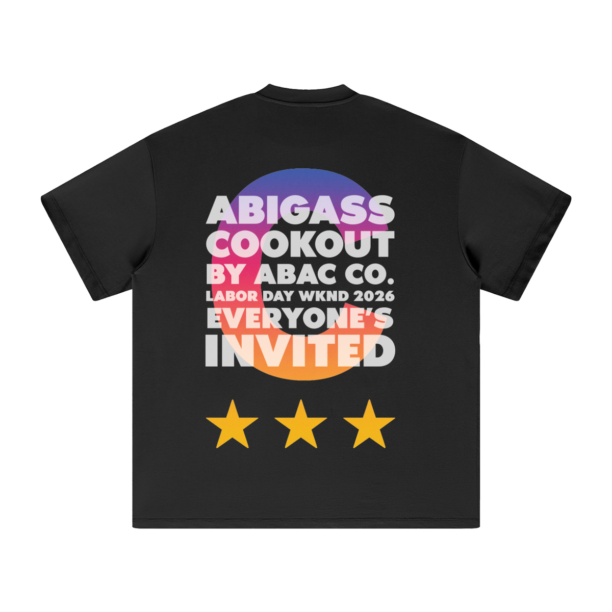 Sunset Tee - Black