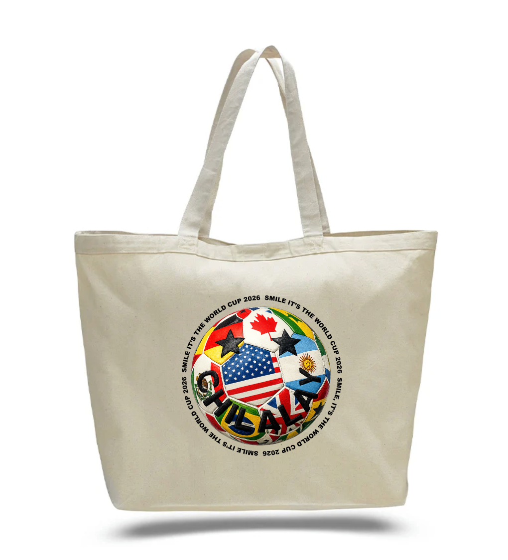 Smile World Cup Tote Bag