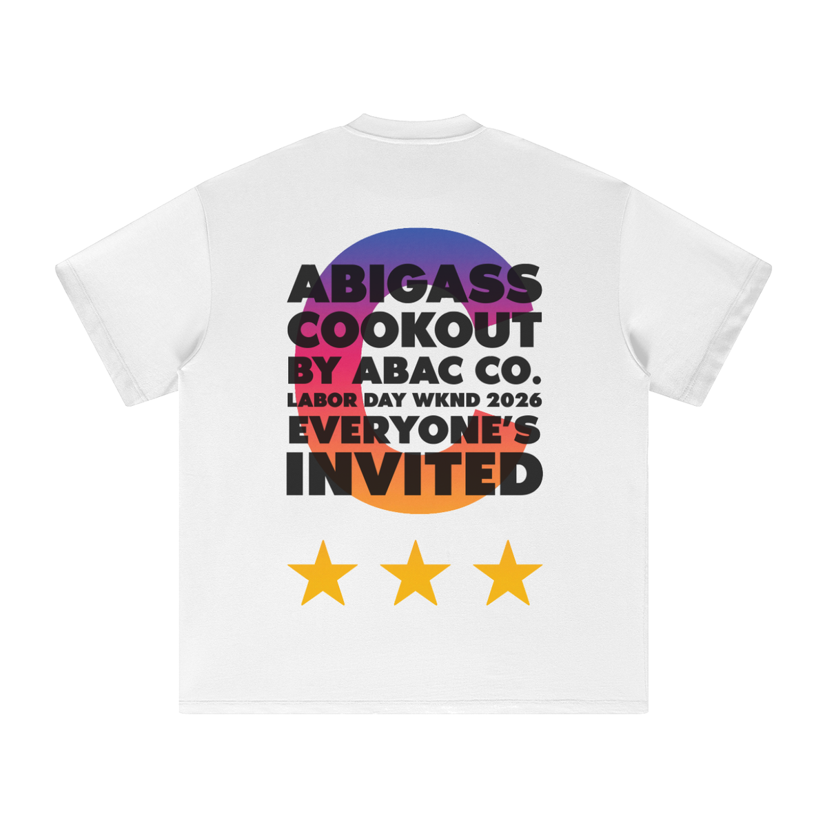 Sunset Tee - White